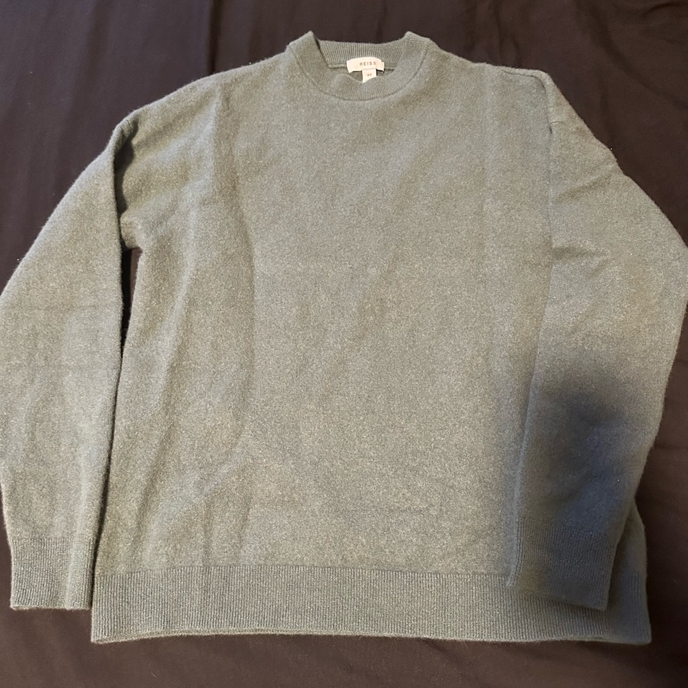 REISS Men's Green Sweater